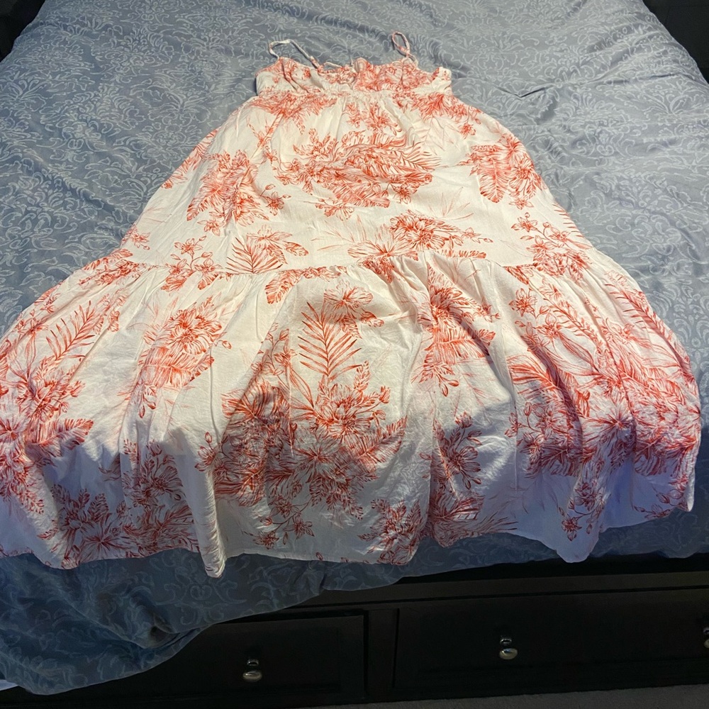 Old Navy Maternity Flower Print Maxi Dress